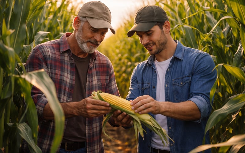 Corn edges higher as U.S. harvest delays tighten near‑term supply