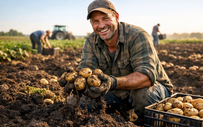 European Potato Heat Stress: Rising Yield Risks, Stable Starch Prices