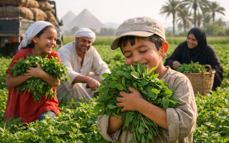 Egyptian Spearmint FOB Cairo edges lower as freight risks cap downside
