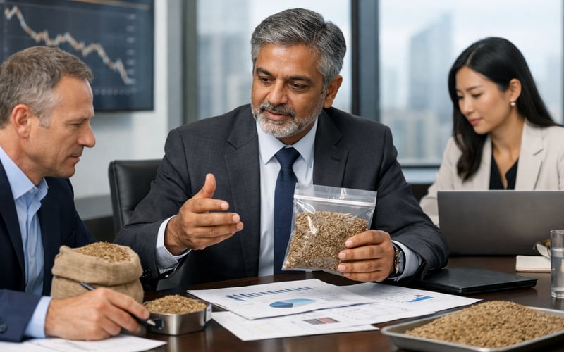 Mercado de cominho enfraquece com queda das exportações indianas e aumento de estoques