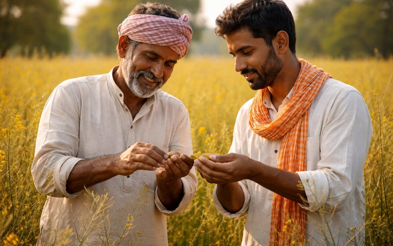 Festive Demand Lifts Indian Mustard as Open-Market Stocks Tighten