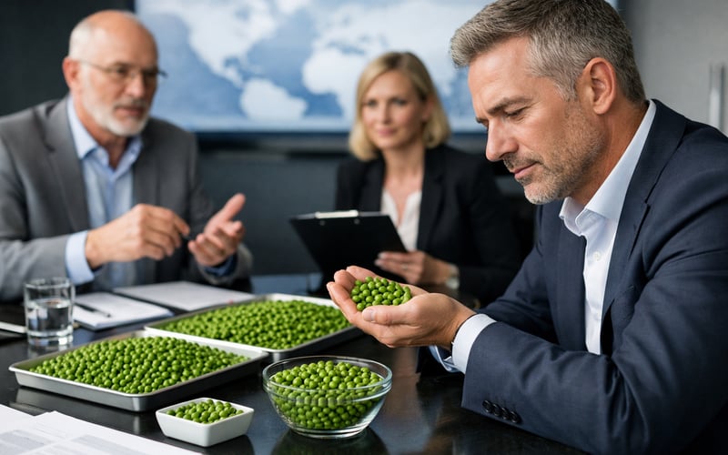 Ukrainian Pea Prices Soften as Black Sea Blockade Chokes Exports