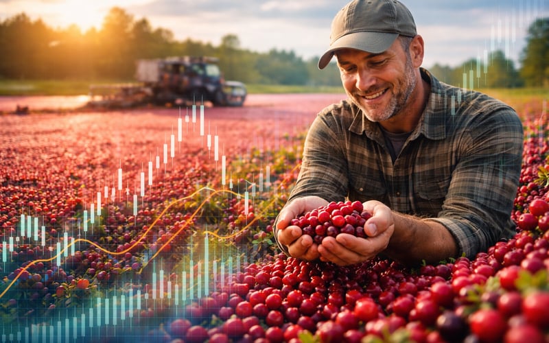 Stable EU Dried Cranberry Prices as US Harvest Starts Under Mixed Weather