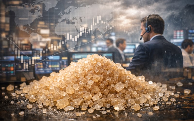 Le marché du sucre reste ferme alors que les ventes indiennes restent limitées et que les risques de mousson augmentent