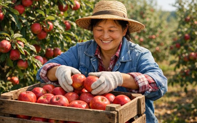 Preise für chinesische Trockenäpfel in Europa stabil, während Frachtkosten steigen