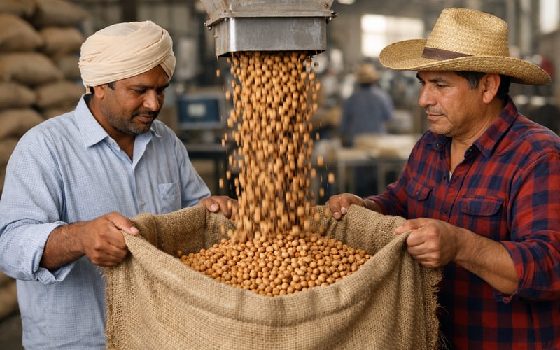 Precios FOB de garbanzo se mantienen estables en India y ceden ligeramente en México