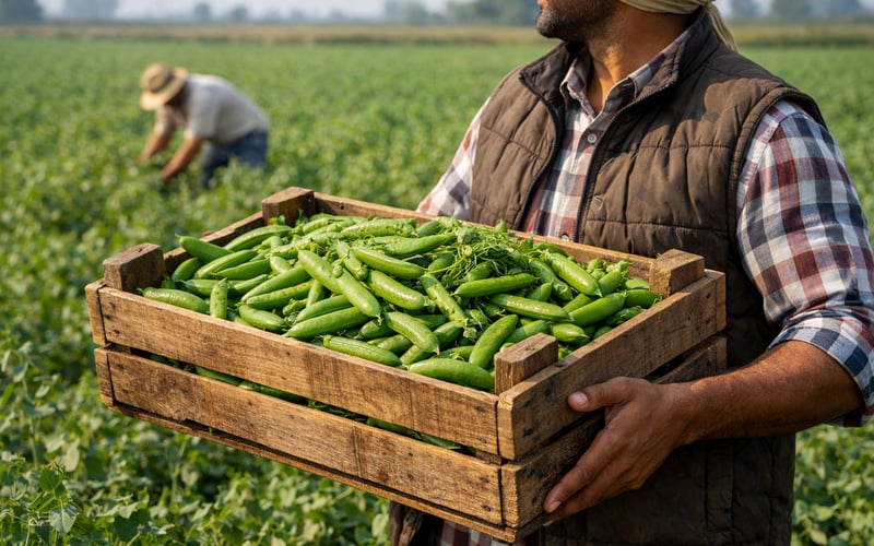 Indian Pea Market Tightens as Canadian Supply Shrinks and Import Costs Rise