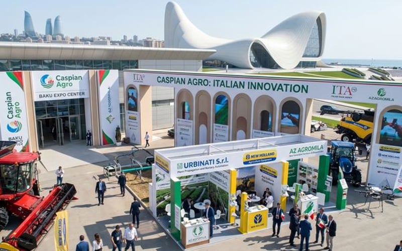 Присутствие итальянской агритехнологии на Caspian Agro 2026 сигнализирует о стратегическом сдвиге в региональных цепочках поставок