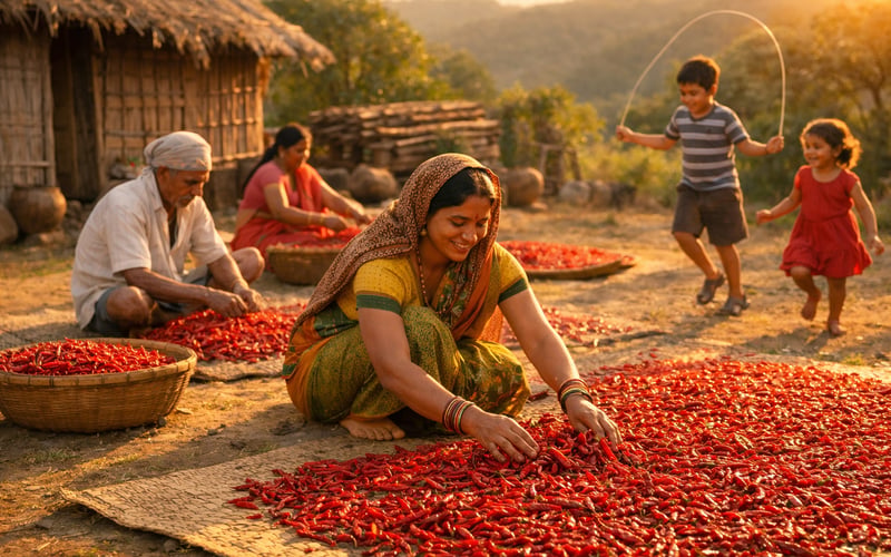 Organic Capacity in Meghalaya Reshapes India’s Chilli Value Chain