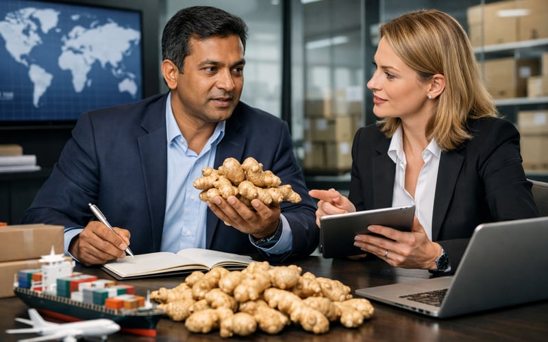 Indian Dried Ginger Firms as Monsoon Risk and Export Interest Build