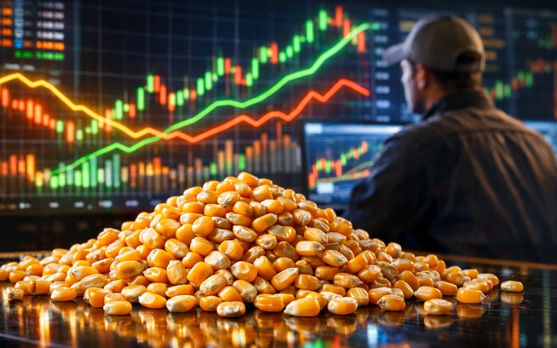 Corn Prices Under Pressure as Black Sea Hopes Meet South American Strength