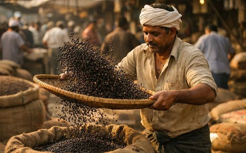 Les marchés du poivre s'assouplissent légèrement alors que les indices FOB indiens et vietnamiens s'affaiblissent