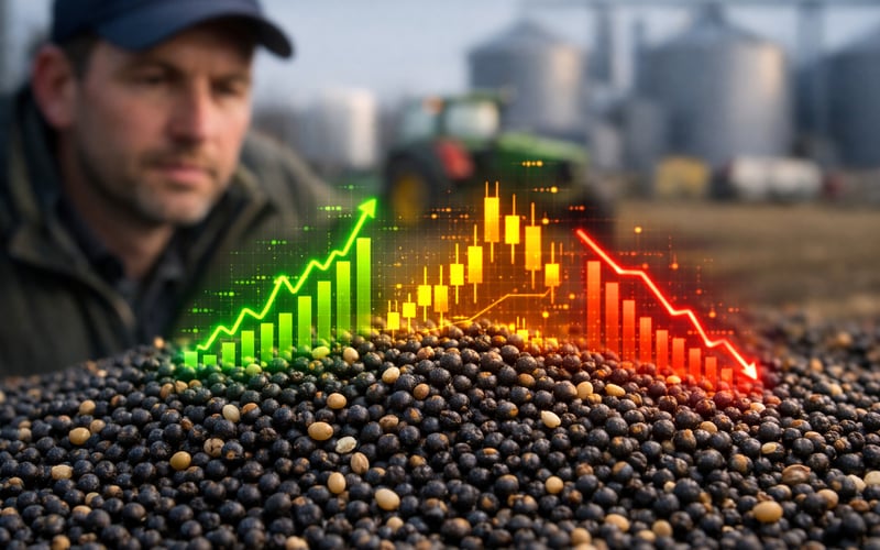 Rapeseed edges lower as peace hopes and dry sowing weather pull in opposite directions