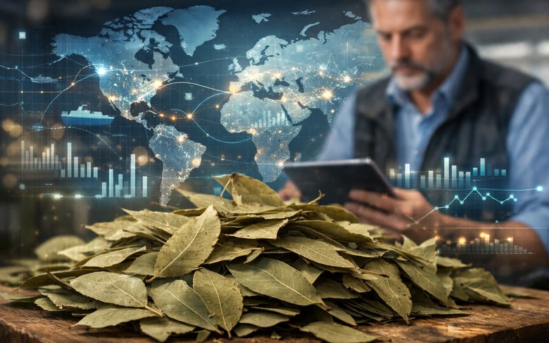 Egyptian Laurel Leaves Hold Steady as Heat and Freight Risks Build