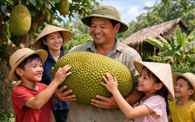 Fatias de jaca seca do Vietnã se mantêm firmes enquanto exportações de fruta fresca para a China disparam