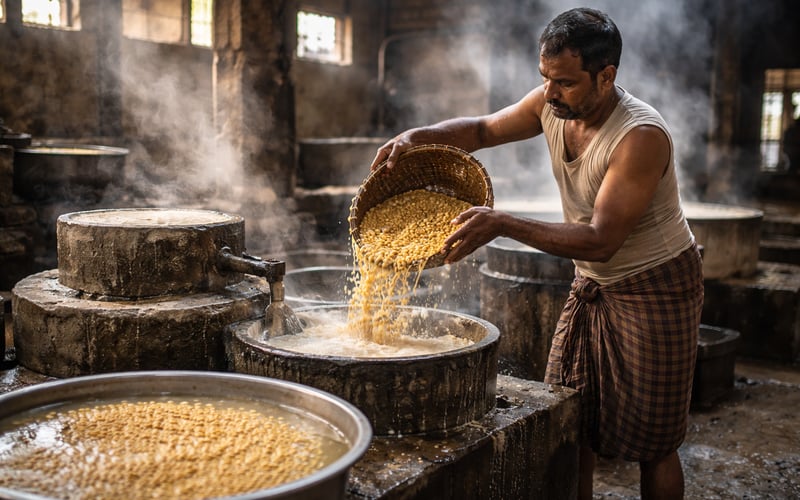 Indian Soybean Harvest Starts Firm as Acreage and Drought Tighten Supply Outlook