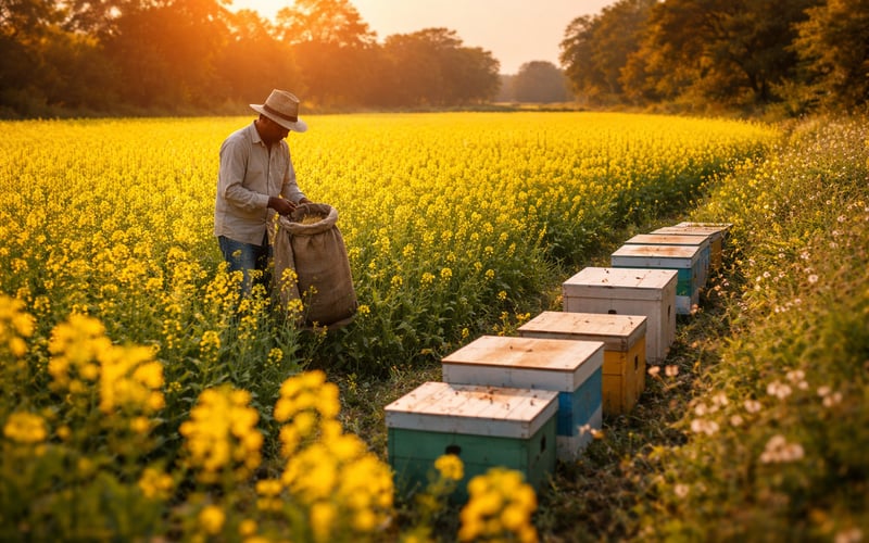 Indian Mustard Seed Firms as Mills Chase Tight Arrivals