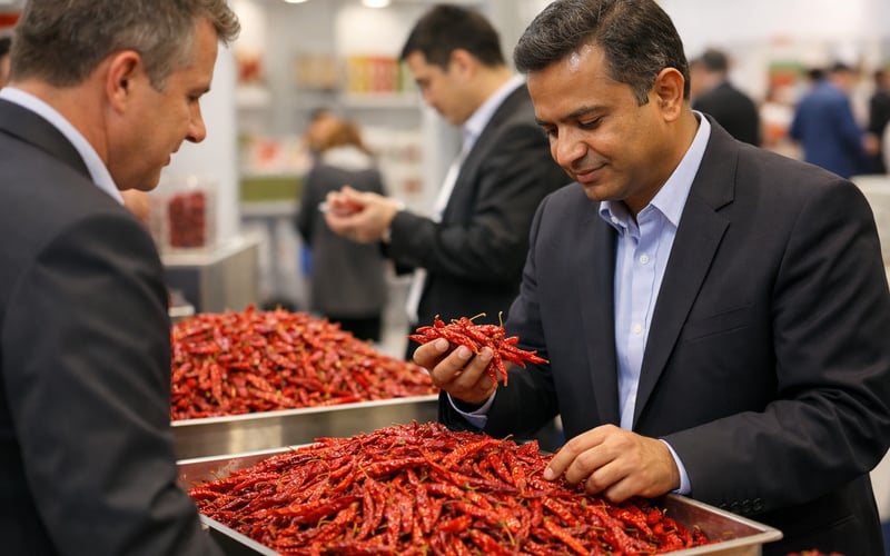 Indian Chilli FOB Steady as Monsoon Rains Support Crop Outlook