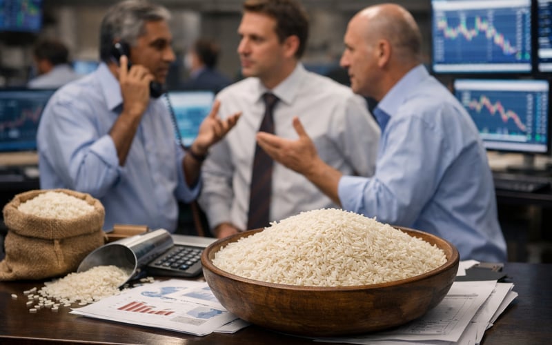 Soft Basmati Rice Market in India as Demand Stalls and Monsoon Risks Loom