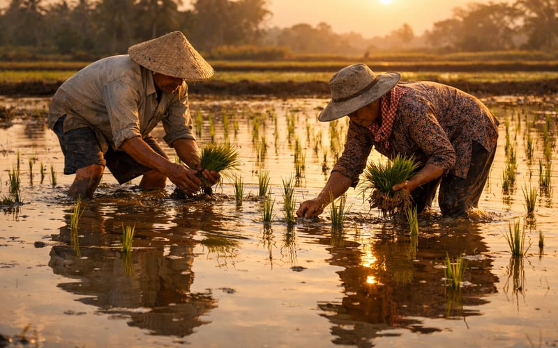 Rice Market Steadies as Asian Export Prices Ease from Recent Highs