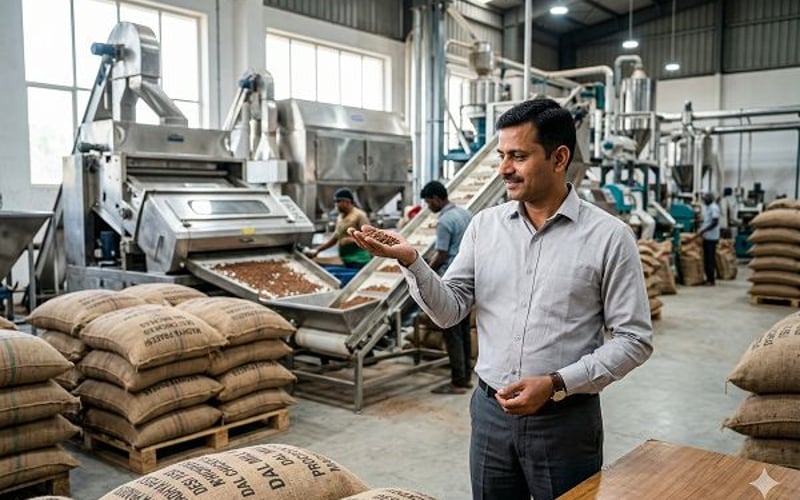 Des pois chiches Desi prennent un tournant alors que les meuneries indiennes retournent sur le marché