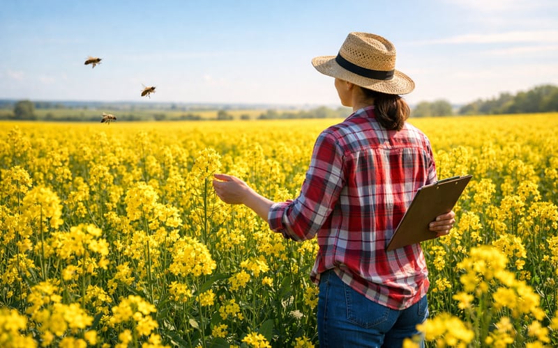 Ukrainian Rapeseed Flat but Underpinned by Higher Floors and Hot Weather