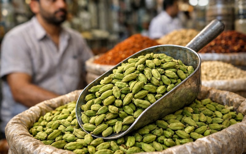 Cardamom Market Drifts Sideways as Buyers Stay Cautious in June