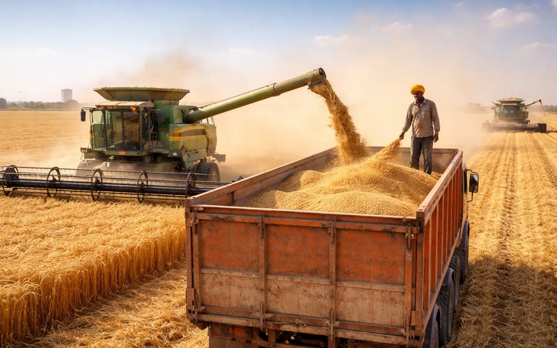 India’s Flour Mills Step Back as Global Wheat Holds Firm