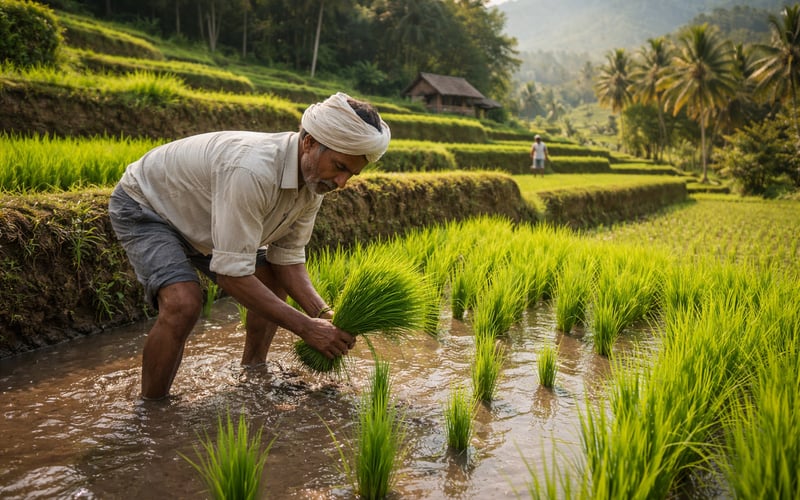New Crop Pressure Hits Indian Basmati as Paddy Arrivals Surge