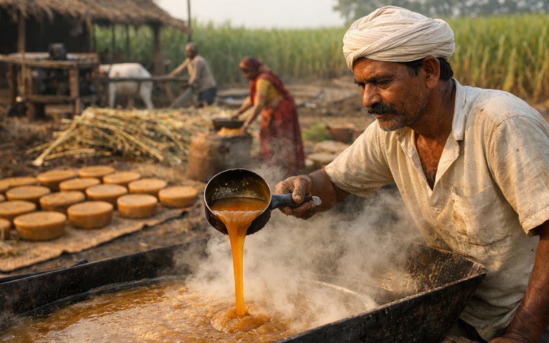 Sugar under pressure as Indian demand slows while jaggery stays firm