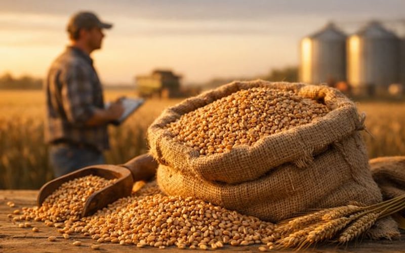 Wheat edges higher on oil rally and weather risks ahead of key USDA report