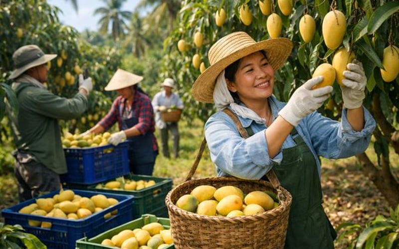 Dried Mango Prices Hold Firm as Thai Supply Risk Meets Vietnam Harvest