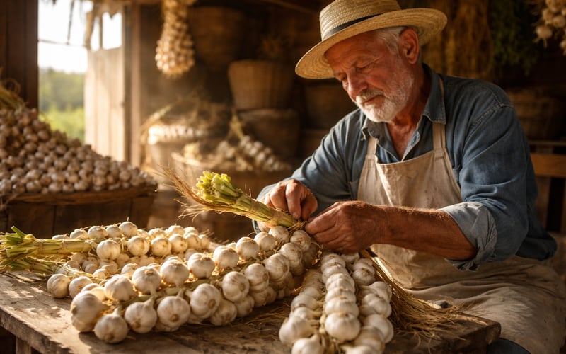 Garlic Prices Hold Steady as Weather Risks Build in India and Egypt