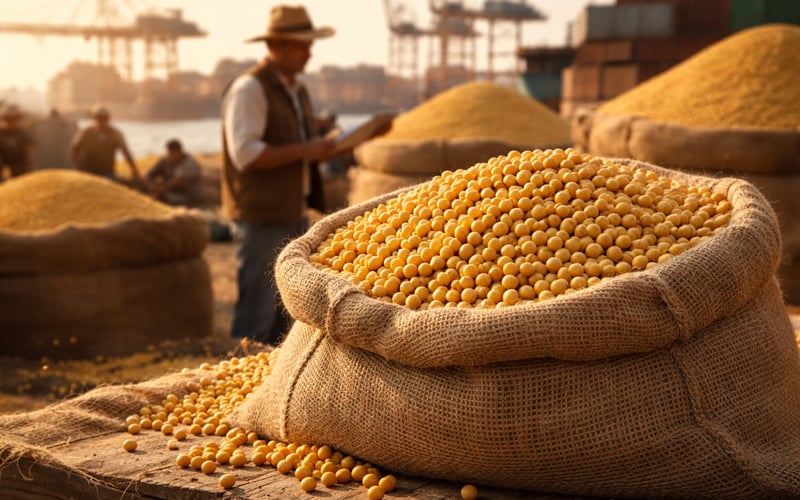 India’s Record Soybean Imports Reshape Non-GMO Trade Flows