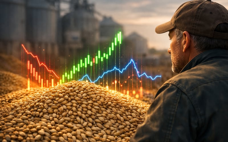German Feed Barley Flat to Slightly Softer as Black Sea Risks Set a Floor