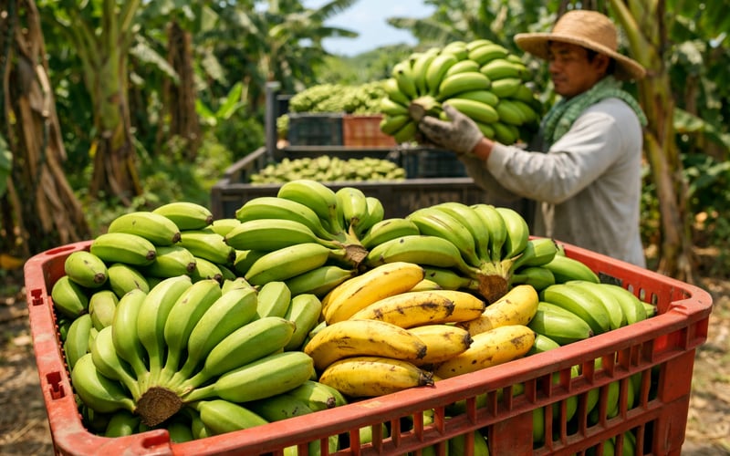 Philippine Banana Chips Hold Steady as Vietnam FOB Premium Widens