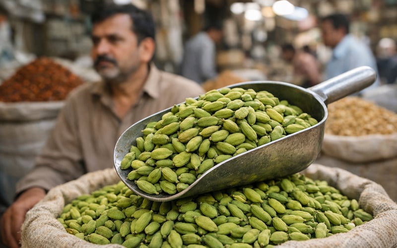 Cardamom Market Steady in Delhi as Buyers Stay Cautious