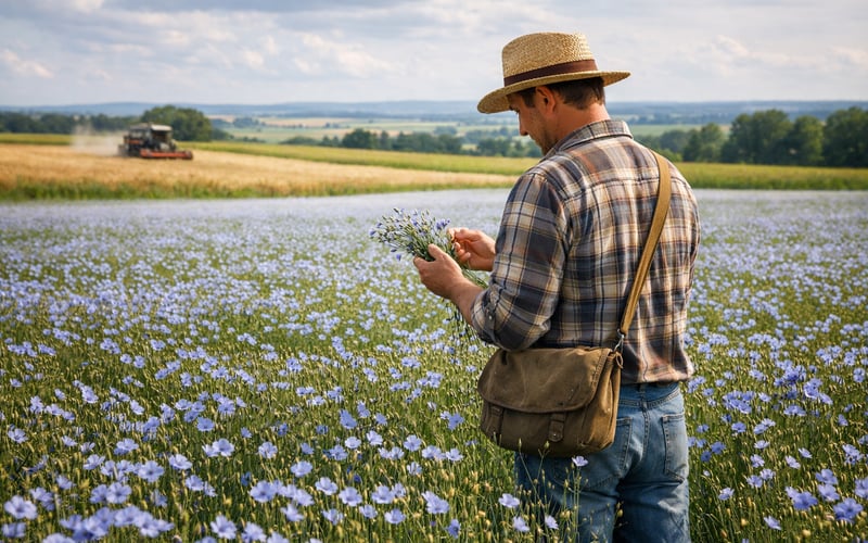 Ukrainian Flax Seeds Hold Steady as Oilseeds Face Harvest and Weather Crossroads