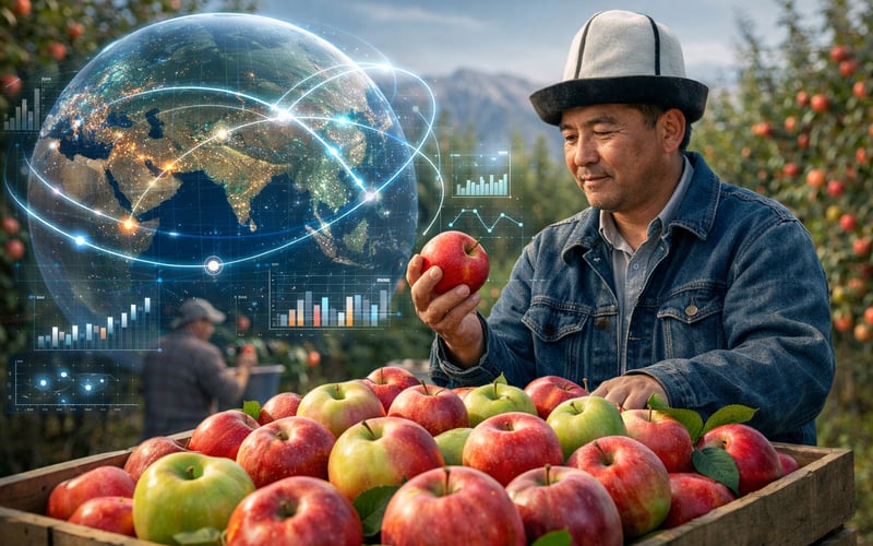 Kyrgyz Organic Apples: Osh Region Builds Export-Ready Supply Chain