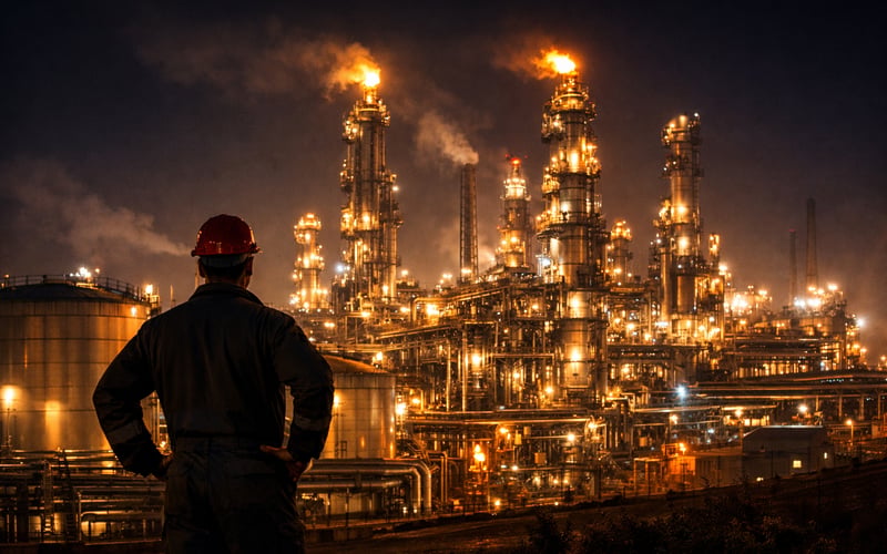 Crude Oil Spikes on Gulf Supply Shock as Futures Curve Steepens Sharply
