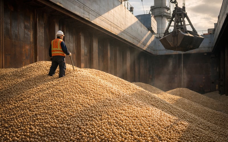 Indian Chickpeas Hold Steady While Mexican Offers Ease Slightly