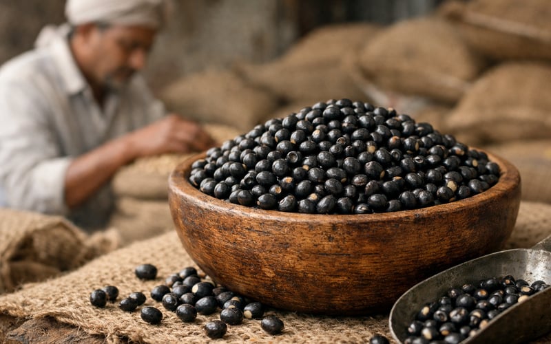 Black Gram Market Firms Again as Imports Stay Costly and Stocks Tight