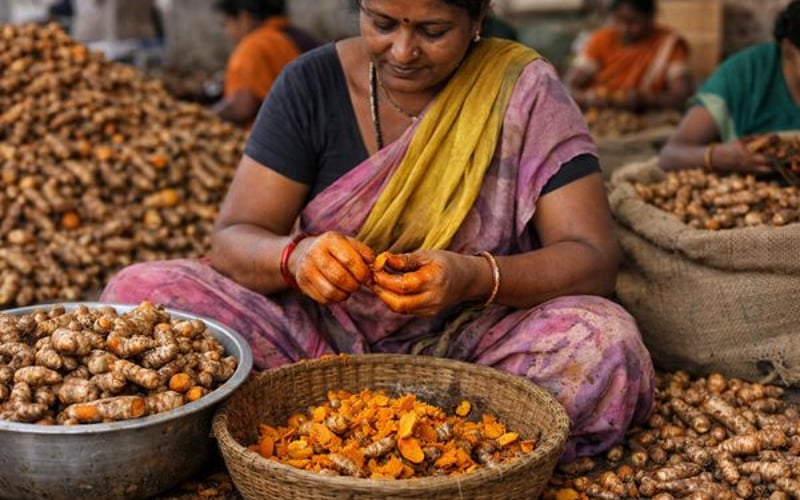 Cúrcuma avança à medida que mandis indianos se estreitam e a rupia impulsiona as exportações