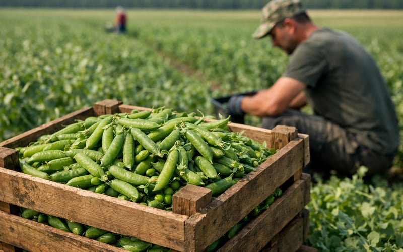 Pea Market Holds Firm as Black Sea Risks Lift Importers’ Caution