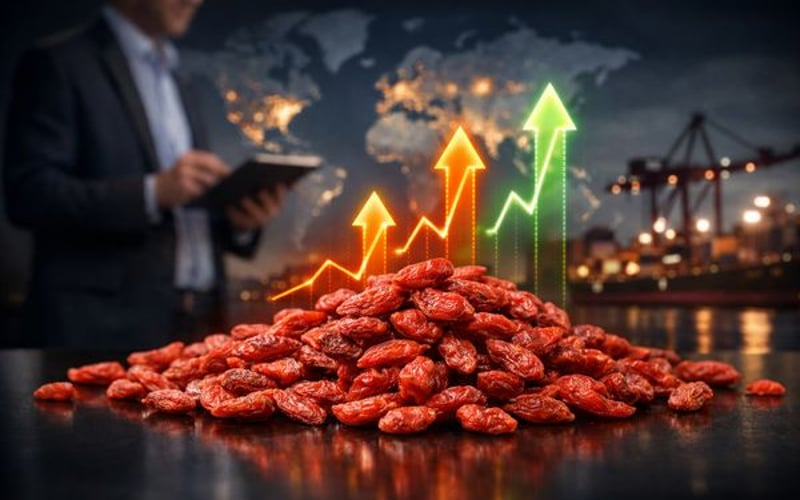 أسعار توت غوجي المستقرة في أوروبا وسط تباين تكاليف الإمداد والشحن الصينية