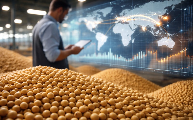 Indian Soybeans Firm as Processor Demand Outweighs Softer Global Oils