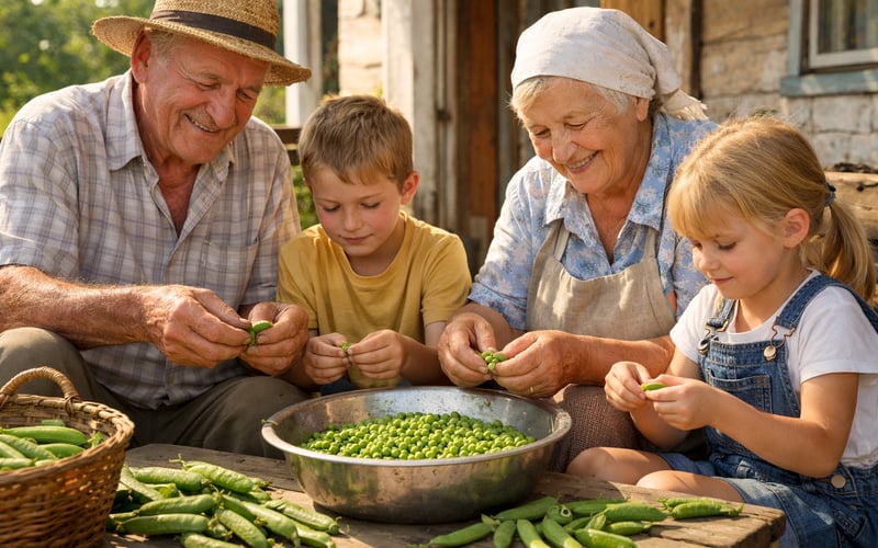 Ukrainian Peas: Harvest Complete, Prices Under Pressure as Farmers Hold Stocks