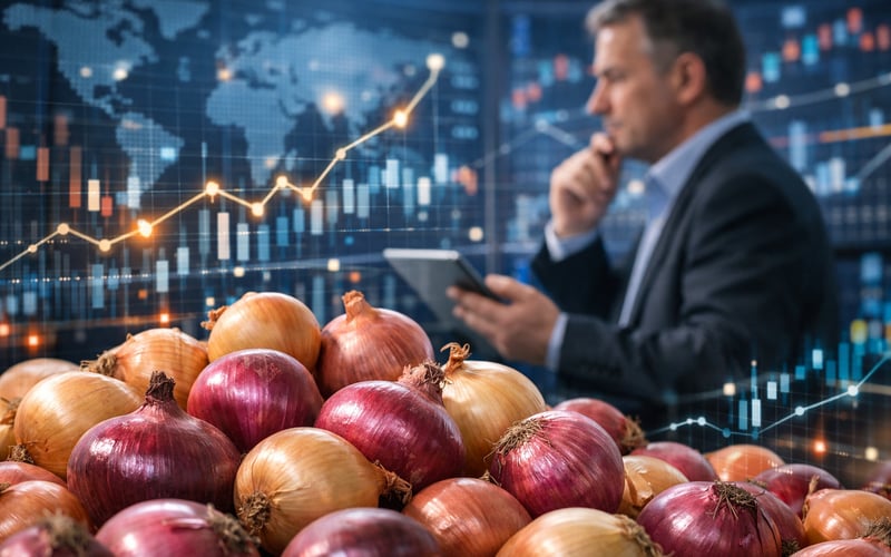 Stable Onion FOB Prices as India Boosts Procurement and Egypt Stays Firm