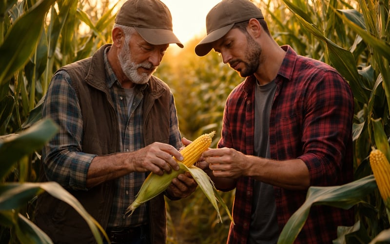 Corn under pressure: futures slide while EU balance tightens