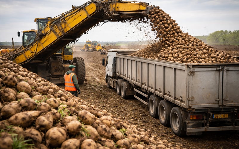 French Sugar Beet Collapse Tightens Europe’s Sugar Balance